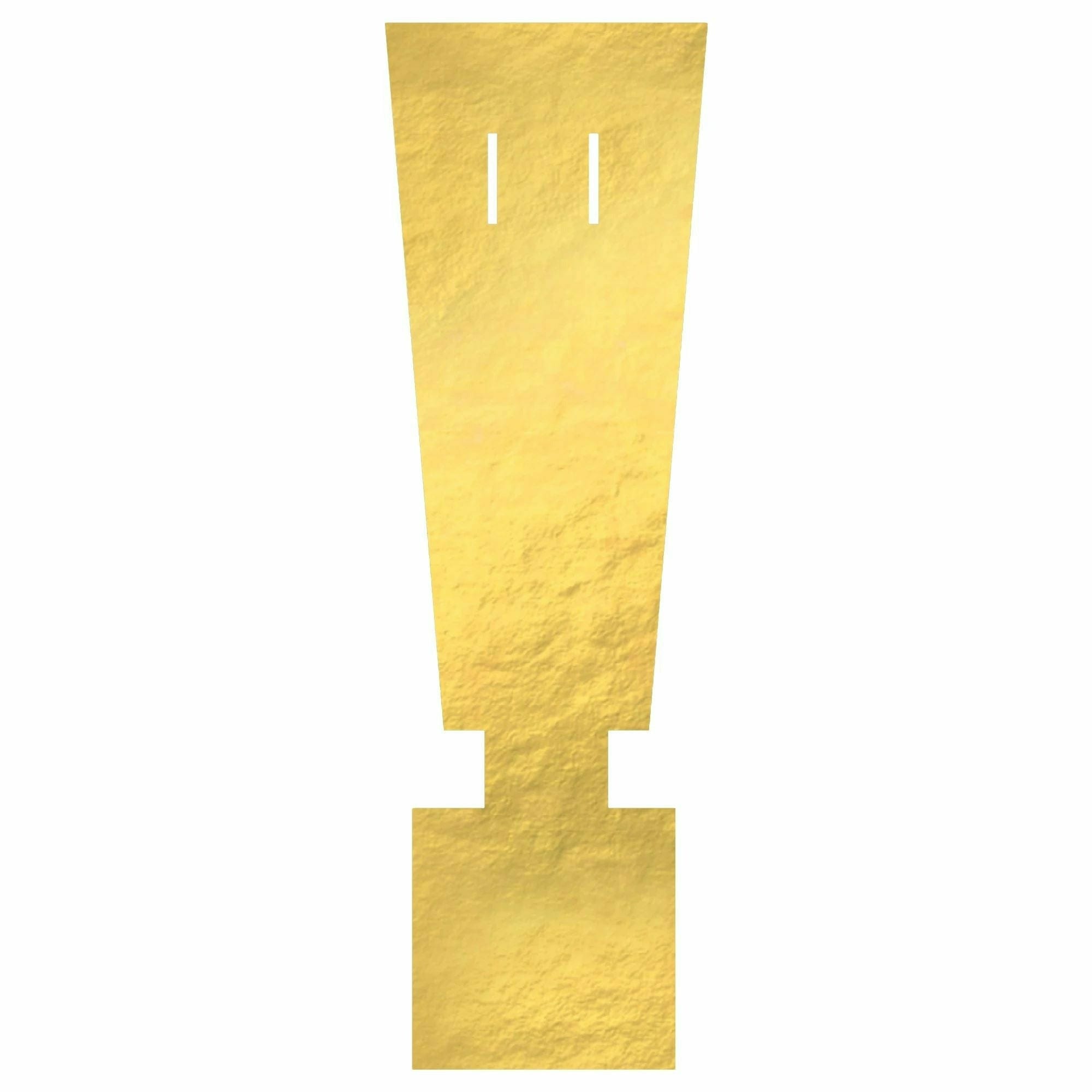 Amscan BIRTHDAY ! Create Your Own Letter Banner - Gold