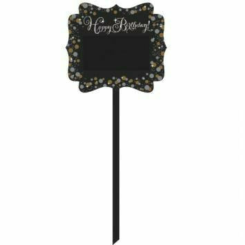 Amscan BIRTHDAY CHALKBOARD YARD SIGN BIRTHDAY