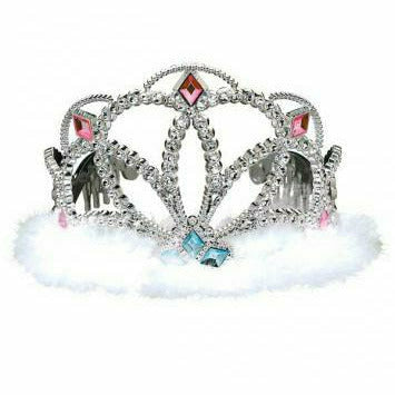 Amscan BIRTHDAY DIAMOND MARABOU TIARA