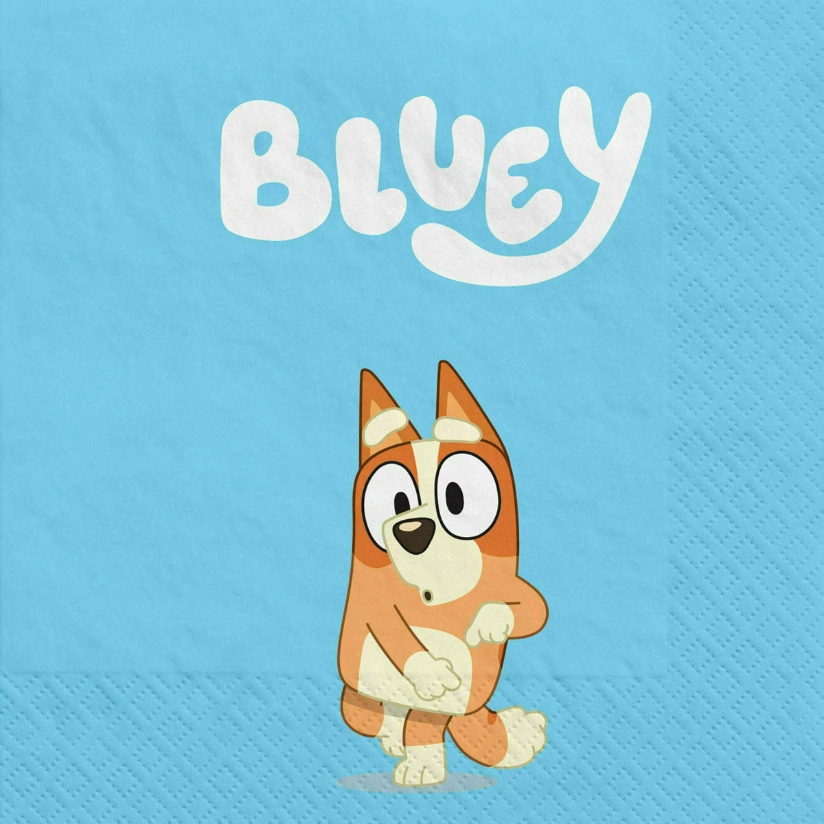 Amscan BIRTHDAY: JUVENILE Bluey Beverage Napkins 16ct