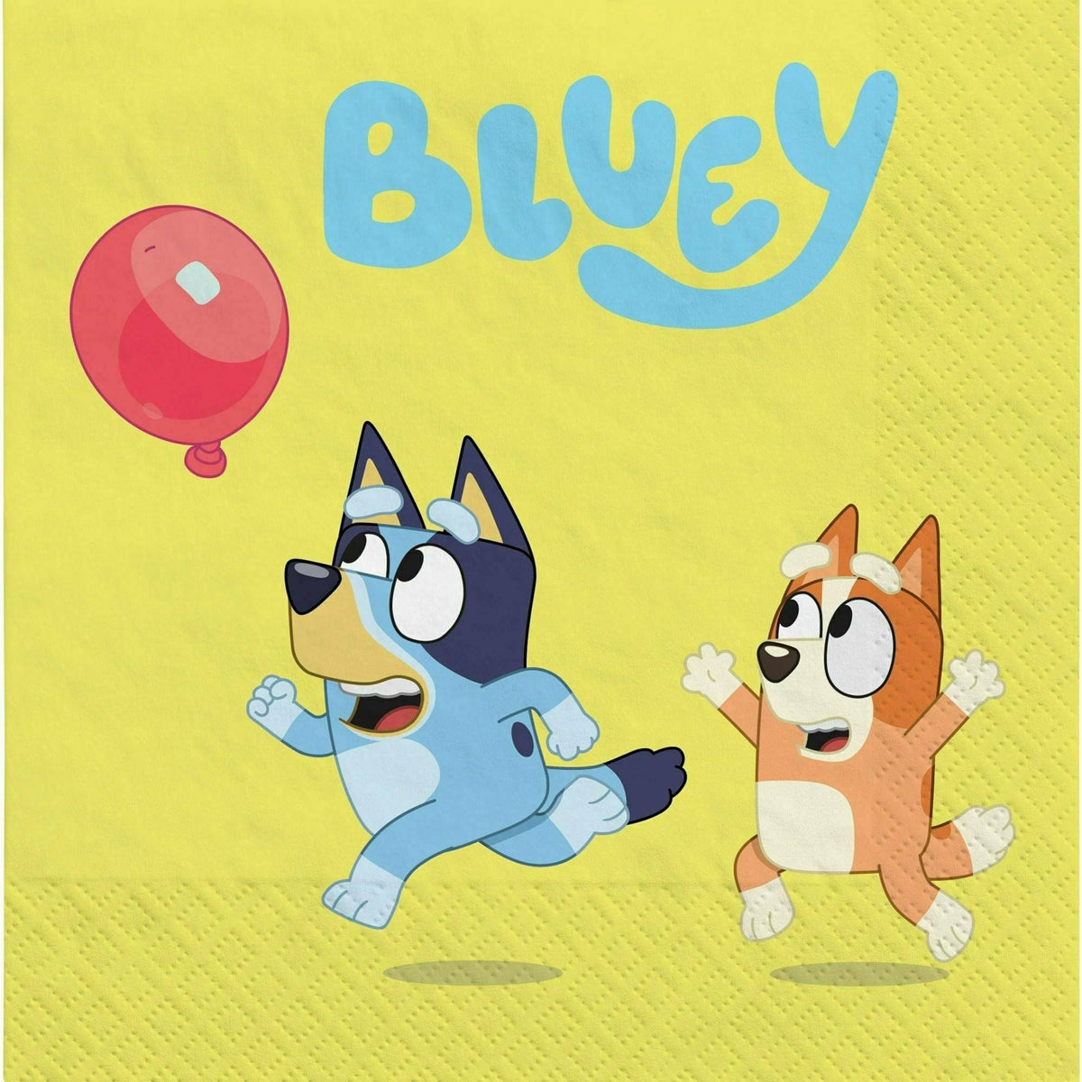 Amscan BIRTHDAY: JUVENILE Bluey Lunch Napkins 16ct