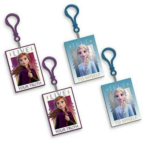 Amscan BIRTHDAY: JUVENILE Clip-On Frozen 2 Keychains 8ct