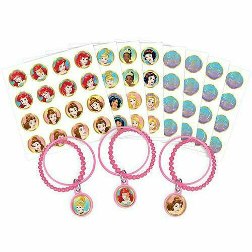 Amscan BIRTHDAY: JUVENILE Disney Once Upon a Time Bracelet Kits 8ct