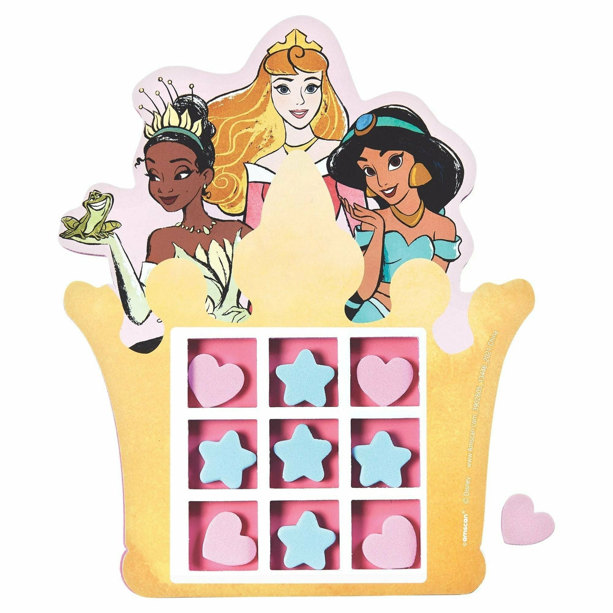 Amscan BIRTHDAY: JUVENILE ©Disney Princess Shaped Foam Game