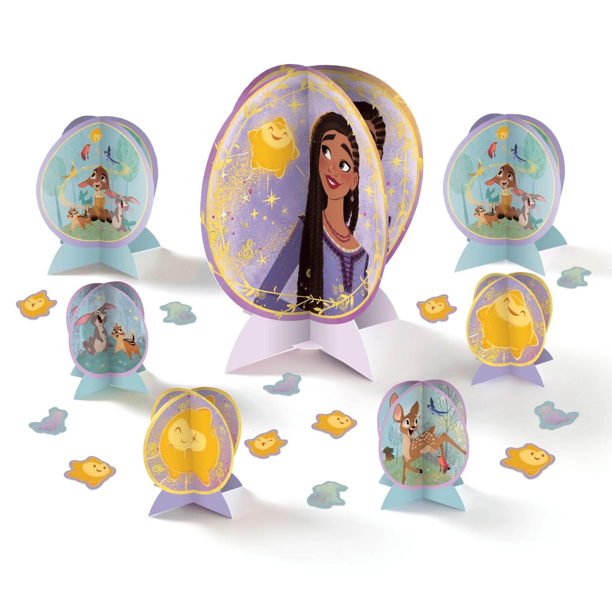 Amscan BIRTHDAY: JUVENILE Disney Wish Table Centerpiece Kit