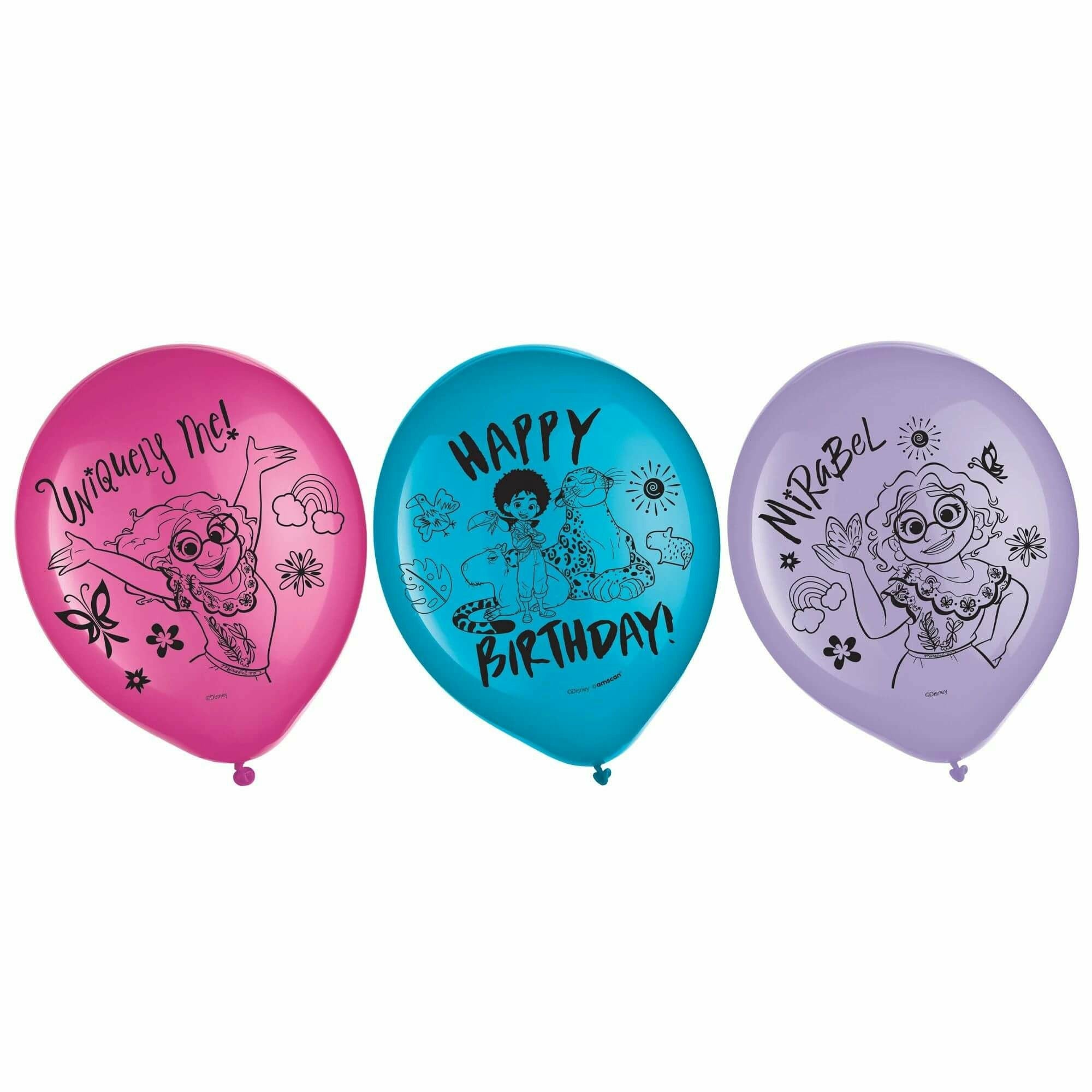 Amscan BIRTHDAY: JUVENILE Encanto Latex Balloons