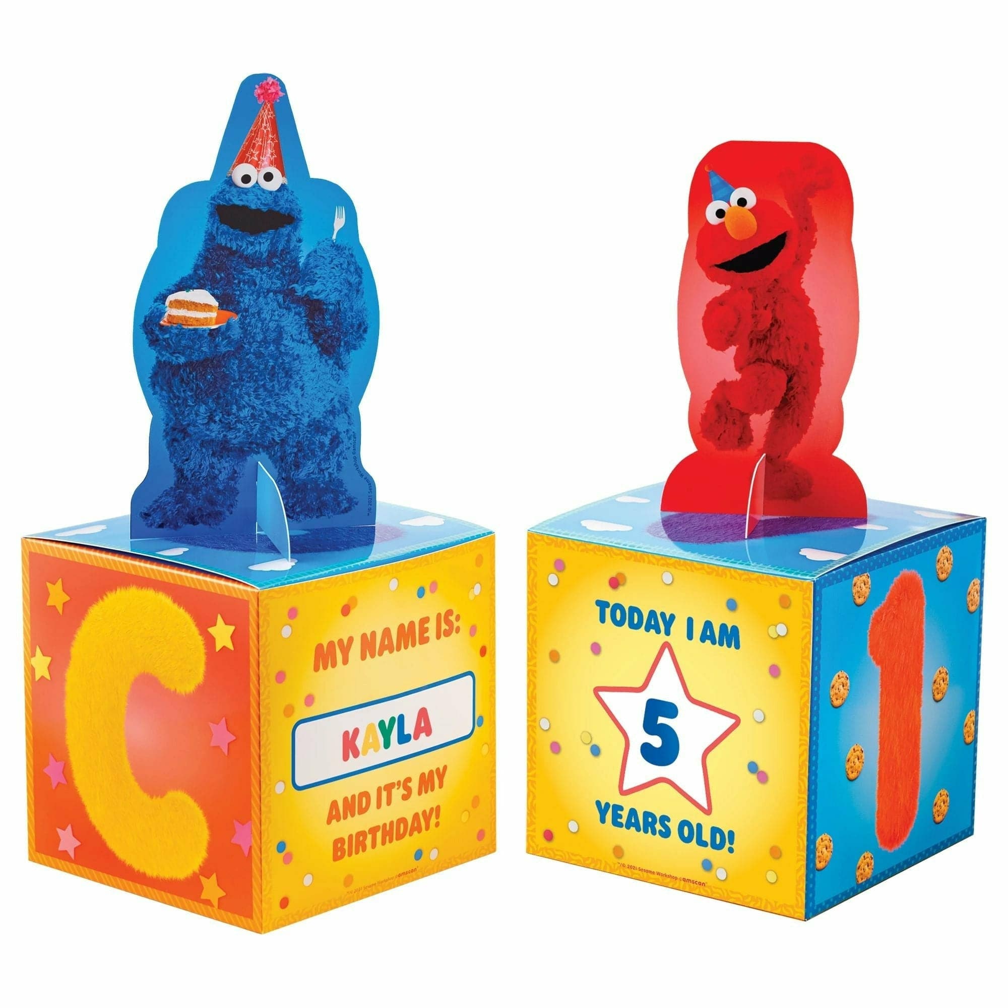 Amscan BIRTHDAY: JUVENILE Everyday Sesame Street Centerpiece Deco Kit