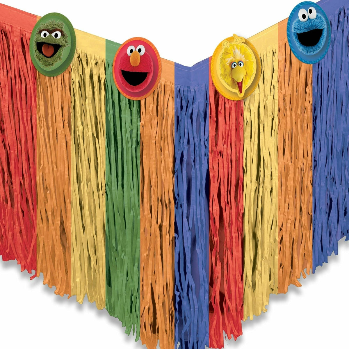 Amscan BIRTHDAY: JUVENILE Everyday Sesame Street Table Skirt