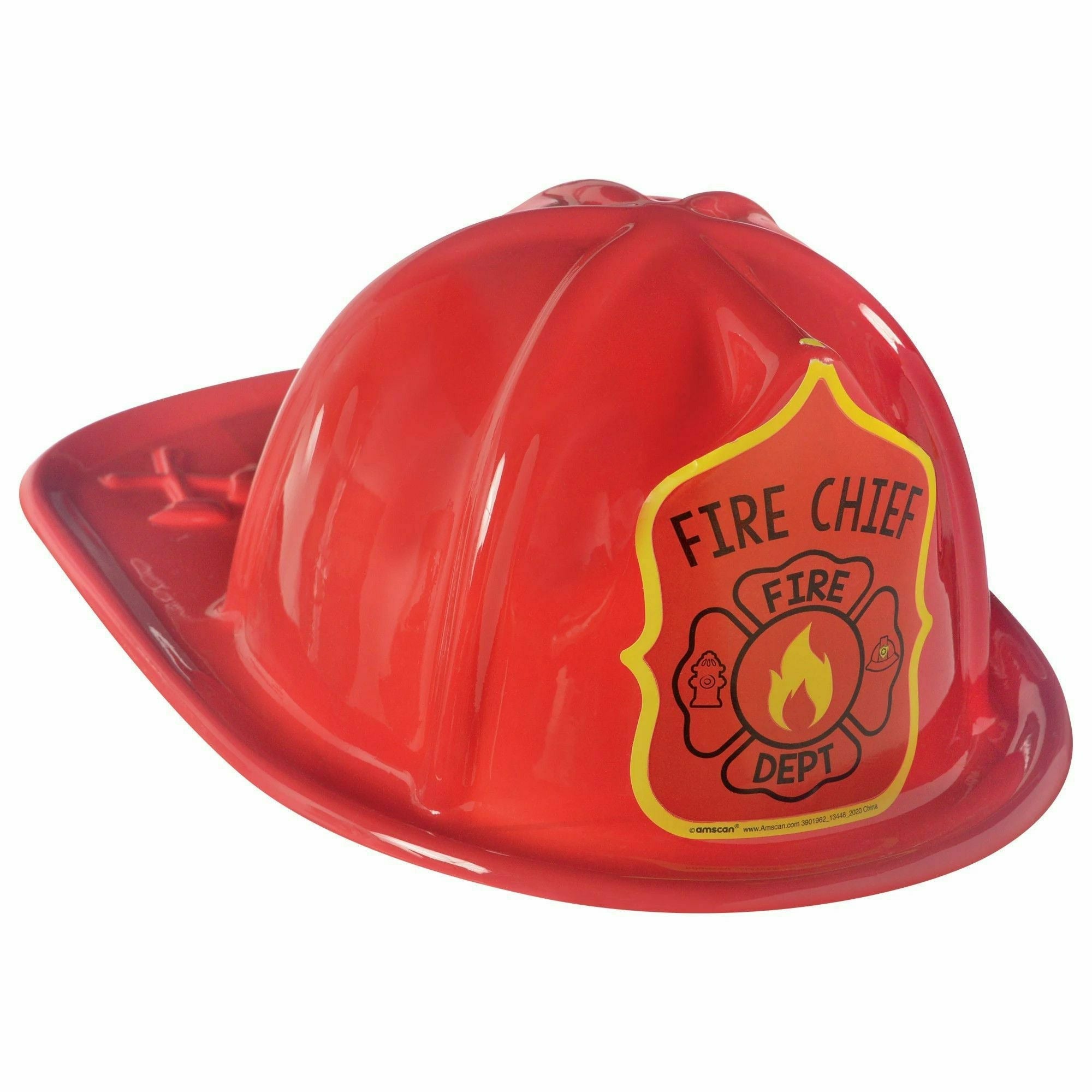 Amscan BIRTHDAY: JUVENILE First Responders Plastic Fireman Hat