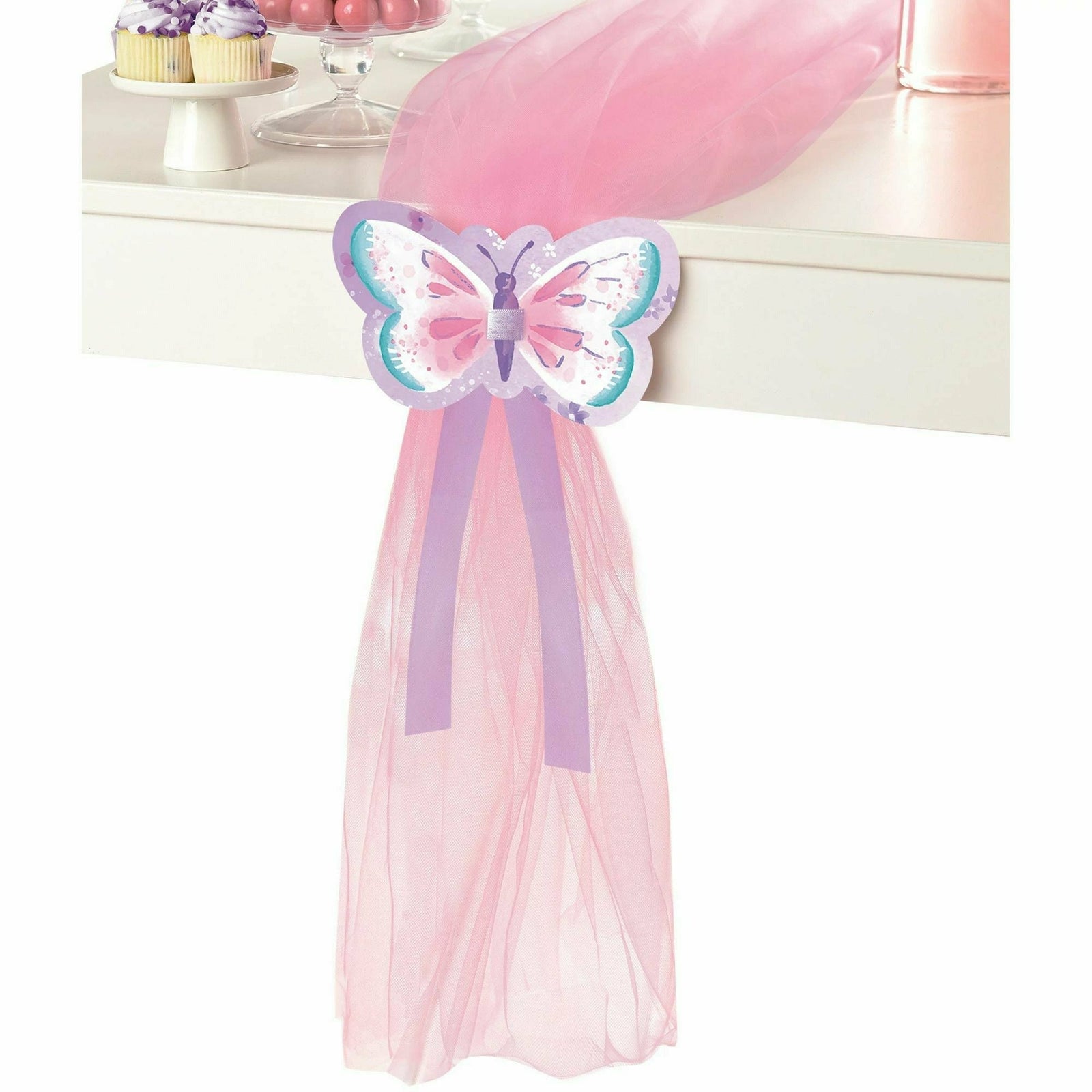 Amscan BIRTHDAY: JUVENILE Flutter Table Runner Decoration Kit