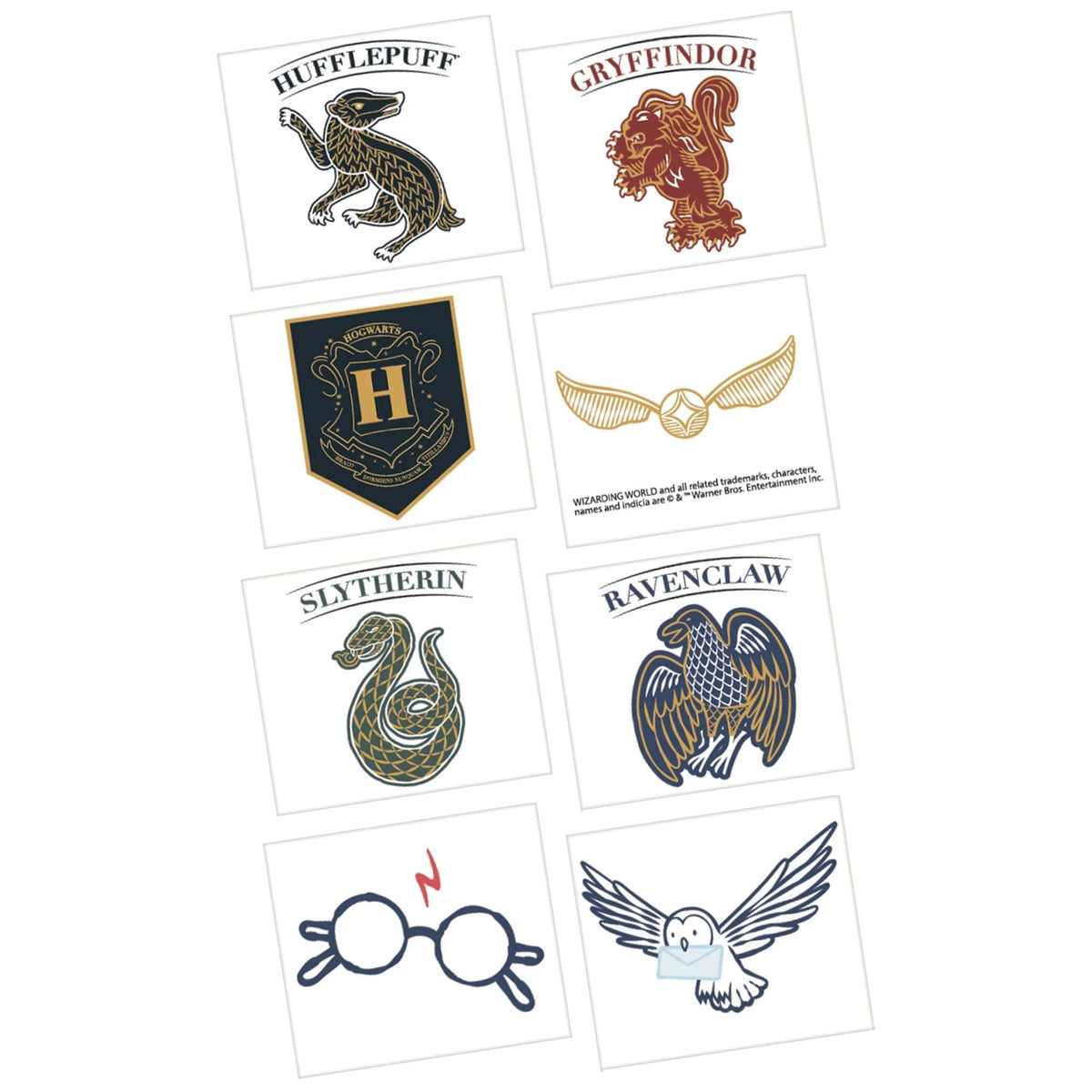 Amscan BIRTHDAY: JUVENILE Harry Potter Hogwarts United Tattoos