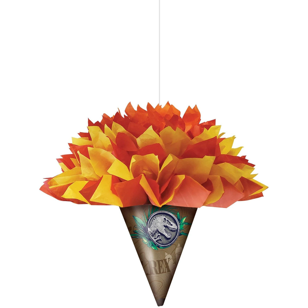 Amscan BIRTHDAY: JUVENILE Jurassic World Into the Wild Fluffy Torch Decoration