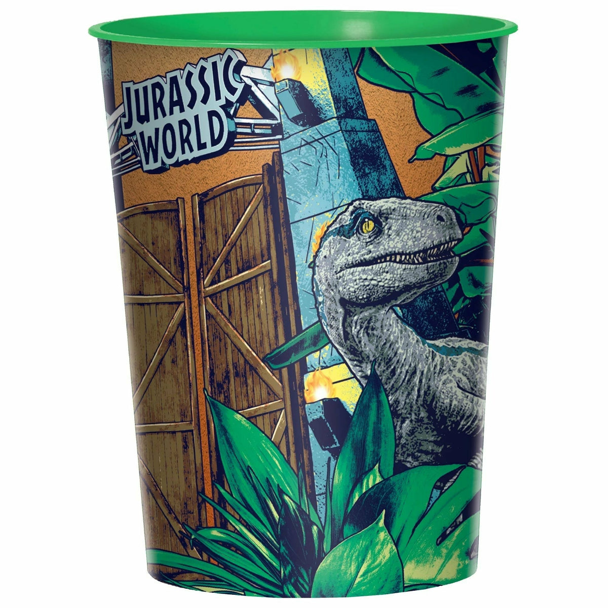 Amscan BIRTHDAY: JUVENILE Jurassic World Into the Wild Plastic Favor Cup