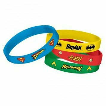 Amscan BIRTHDAY: JUVENILE JUSTICE LEAGUE BRACELETS