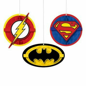 Amscan BIRTHDAY: JUVENILE JUSTICE LEAGUE HC DECOR