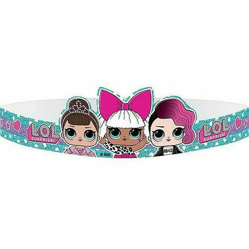 Amscan BIRTHDAY: JUVENILE L.O.L. Surprise! Tiaras 8ct