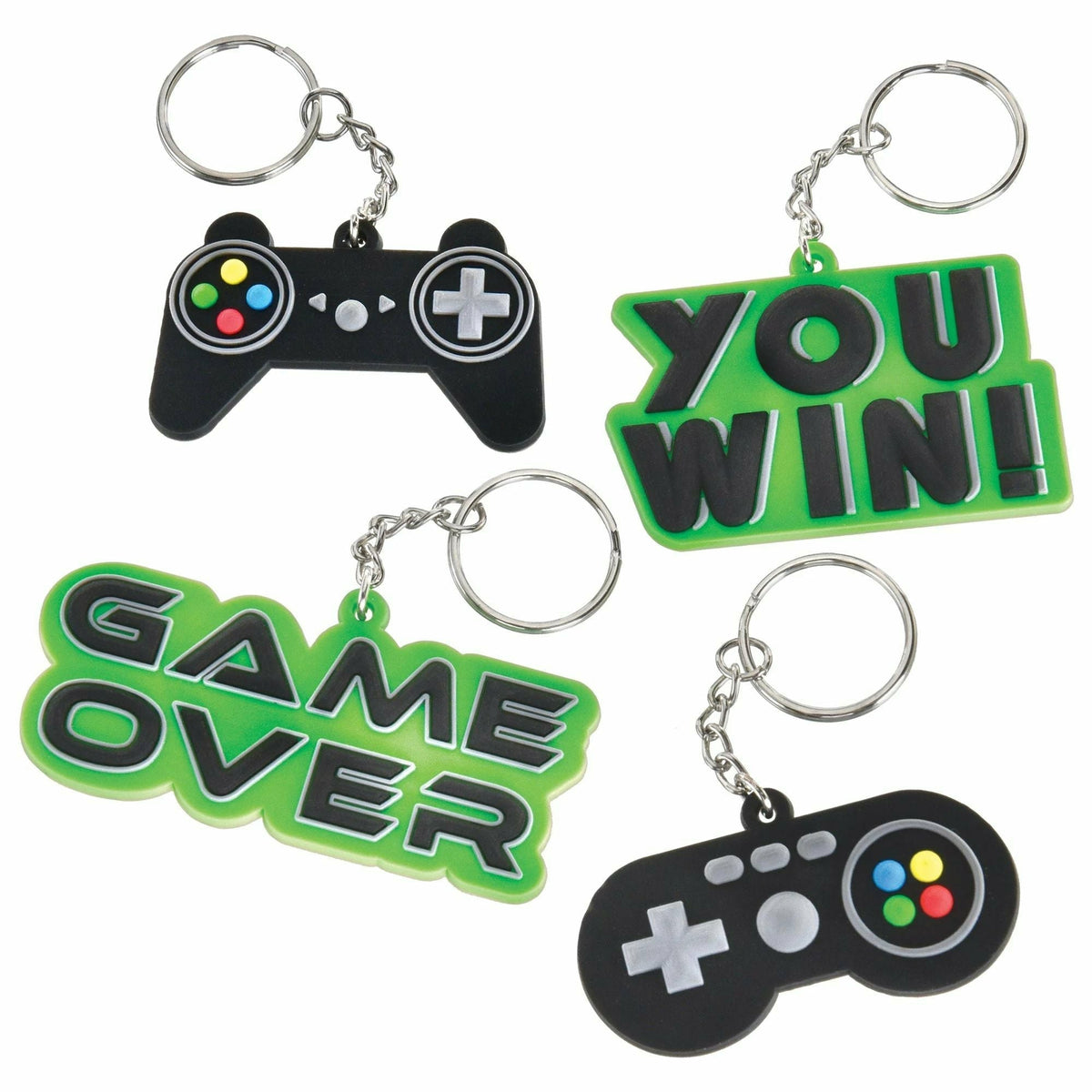 Amscan BIRTHDAY: JUVENILE Level Up Vinyl Keychains