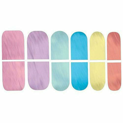 Amscan BIRTHDAY: JUVENILE Magical Rainbow Nail Stickers 12ct