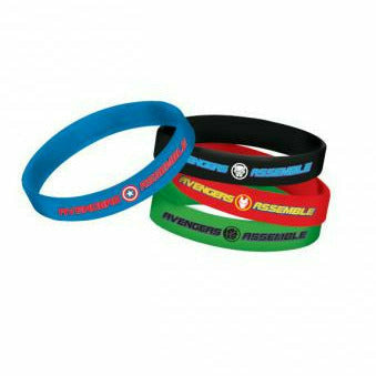 Amscan BIRTHDAY: JUVENILE Marvel Avengers Powers Unite Rubber Bracelets