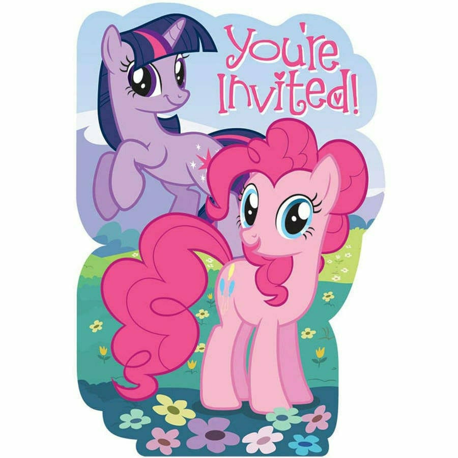 Amscan BIRTHDAY: JUVENILE My Little Pony Invitations