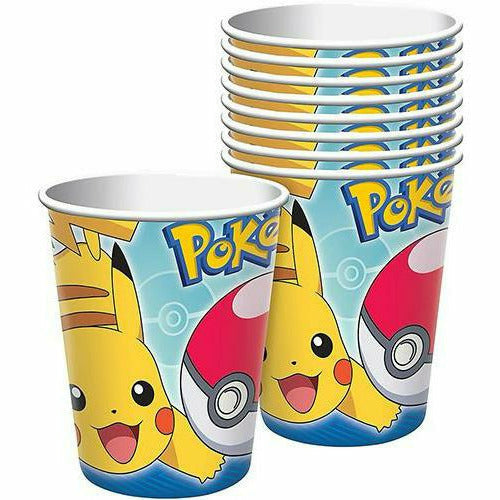 Amscan BIRTHDAY: JUVENILE Pokemon Core Cups 8ct