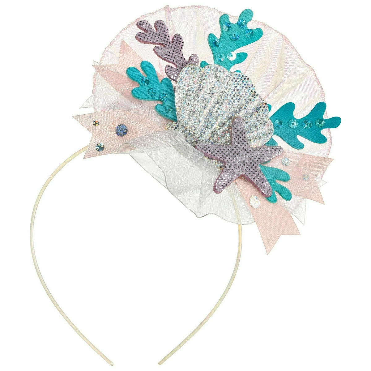 Amscan BIRTHDAY: JUVENILE Shimmering Mermaids Deluxe Headband