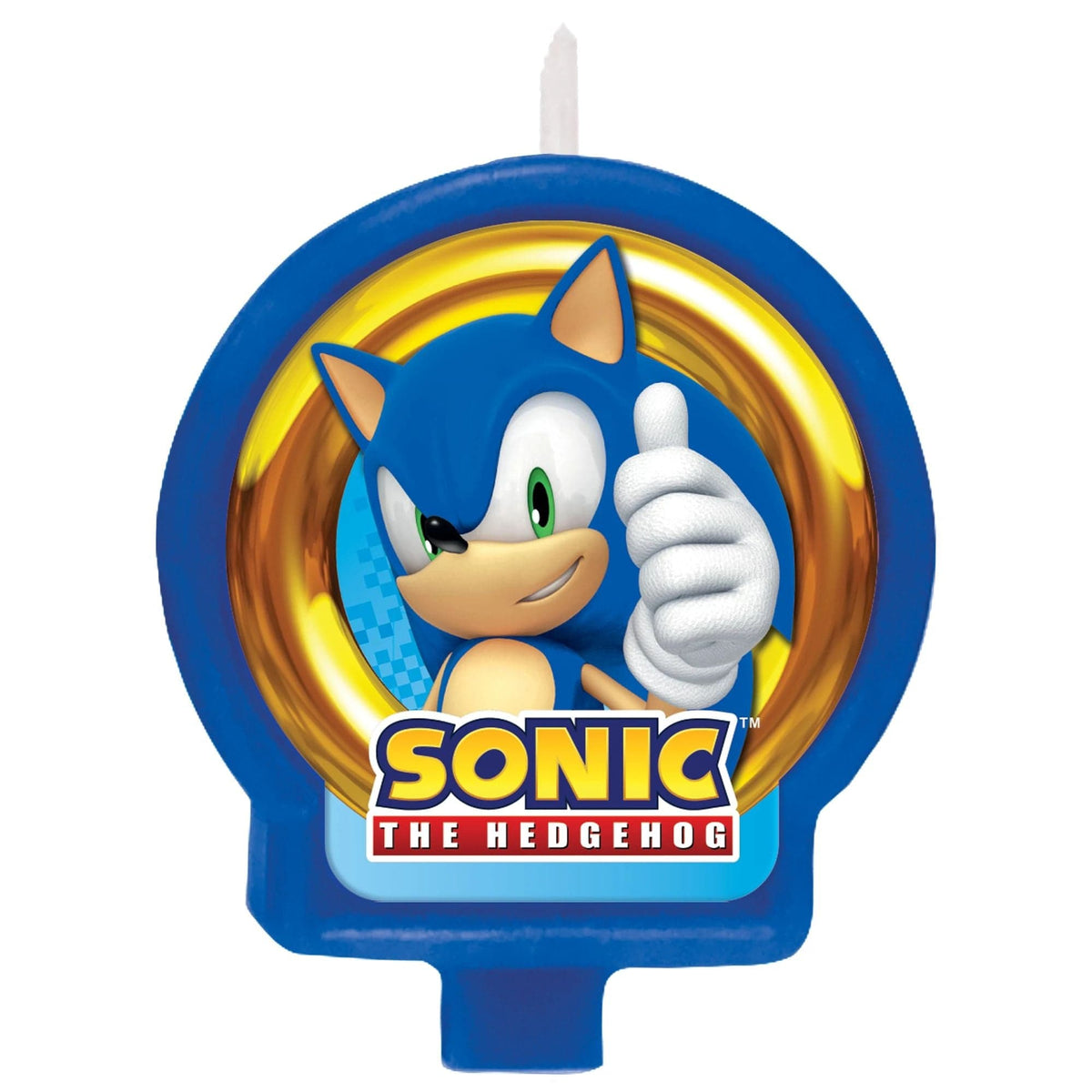 Amscan BIRTHDAY: JUVENILE Sonic Birthday Candle