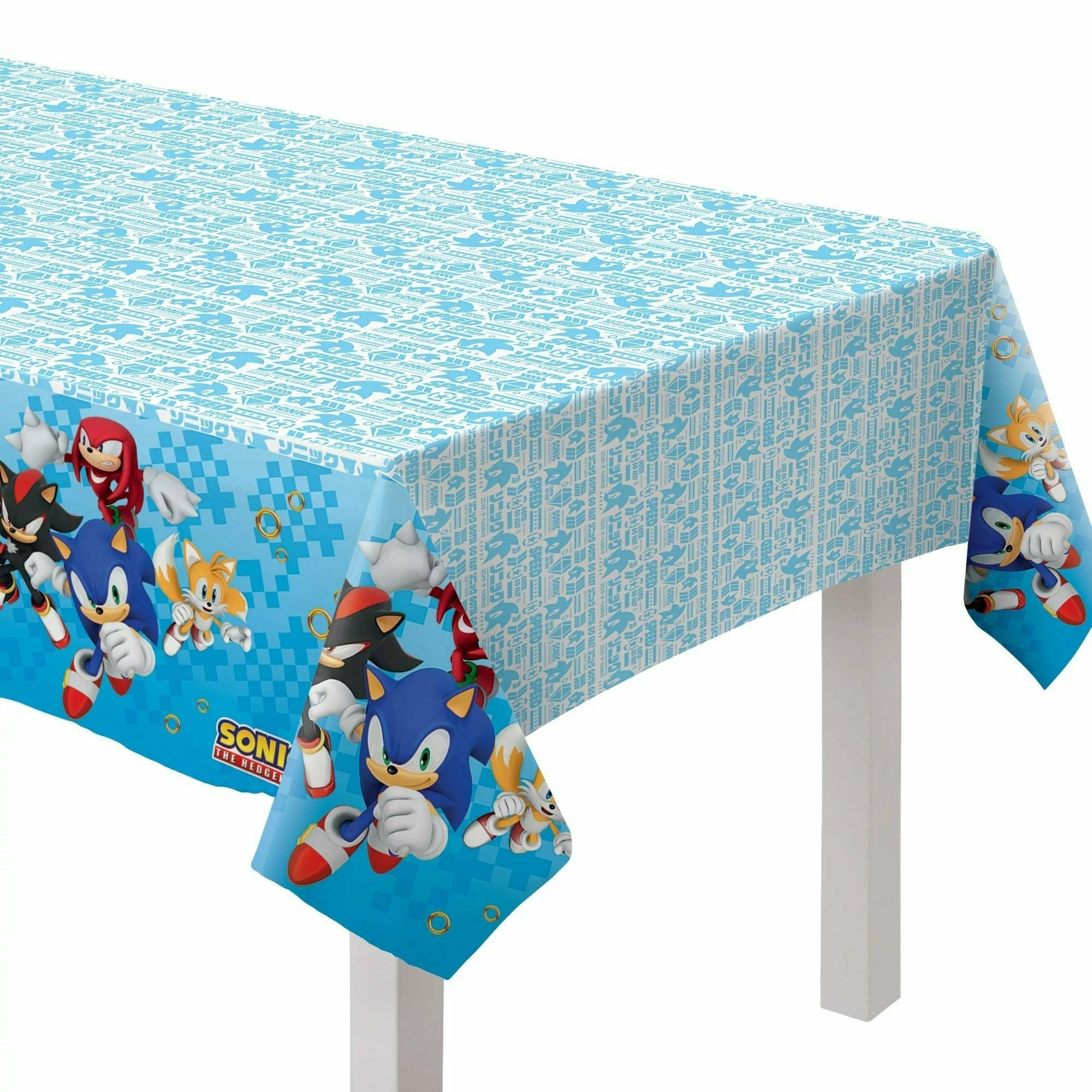 Amscan BIRTHDAY: JUVENILE Sonic Plastic Table Cover