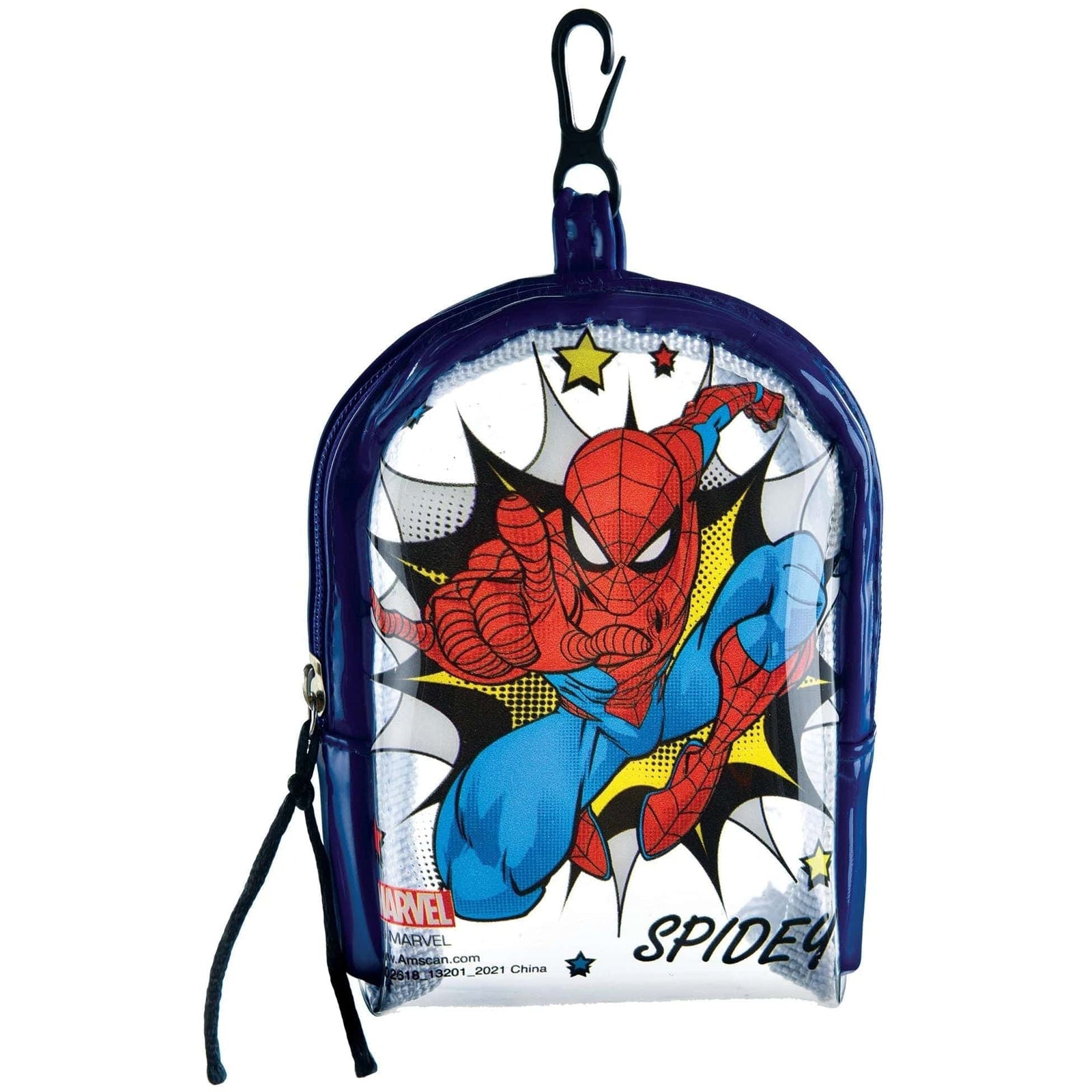 Amscan BIRTHDAY: JUVENILE Spider-Man™ Backpack Clip