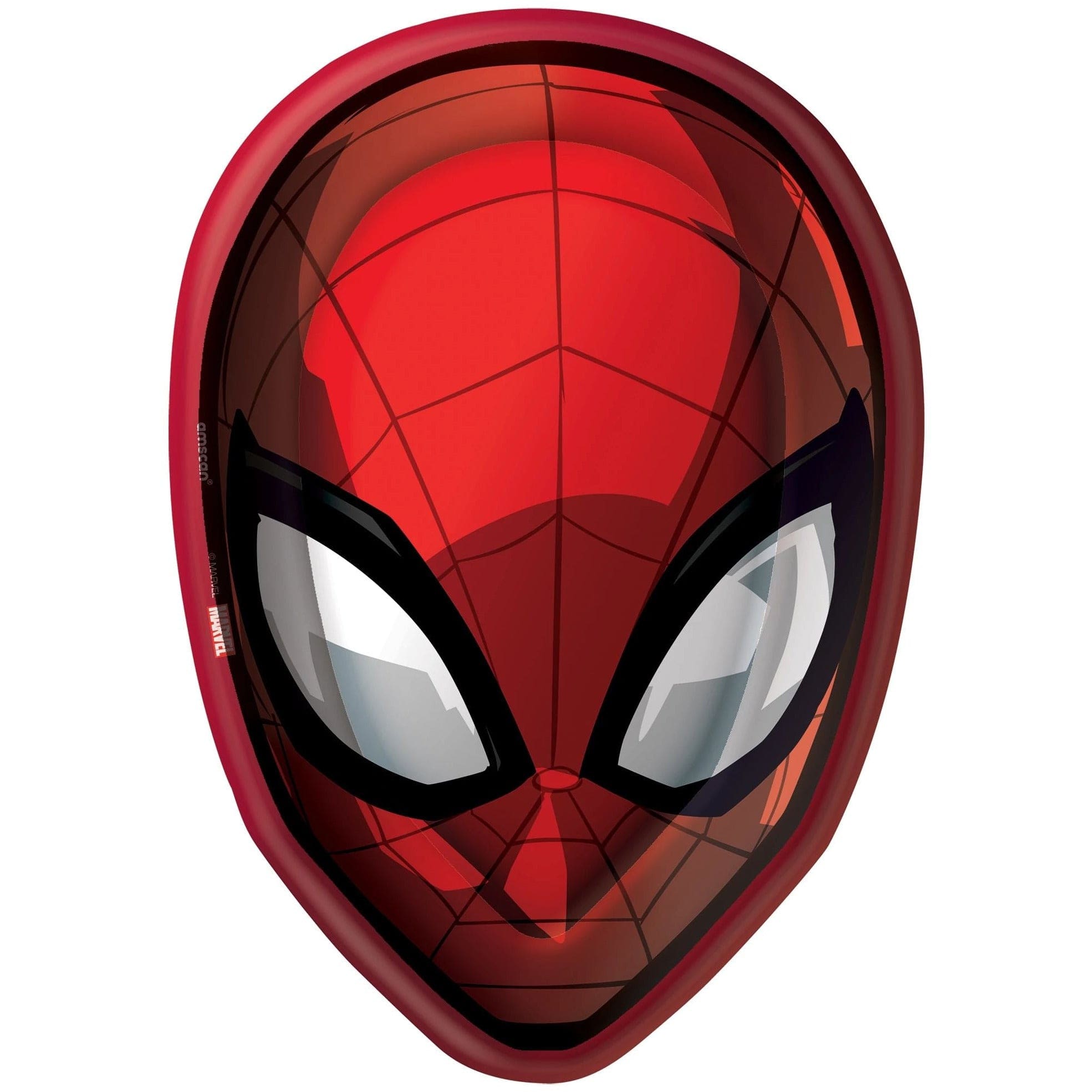 Amscan BIRTHDAY: JUVENILE Spider-Man™ Webbed Wonder 7" Shaped Plates