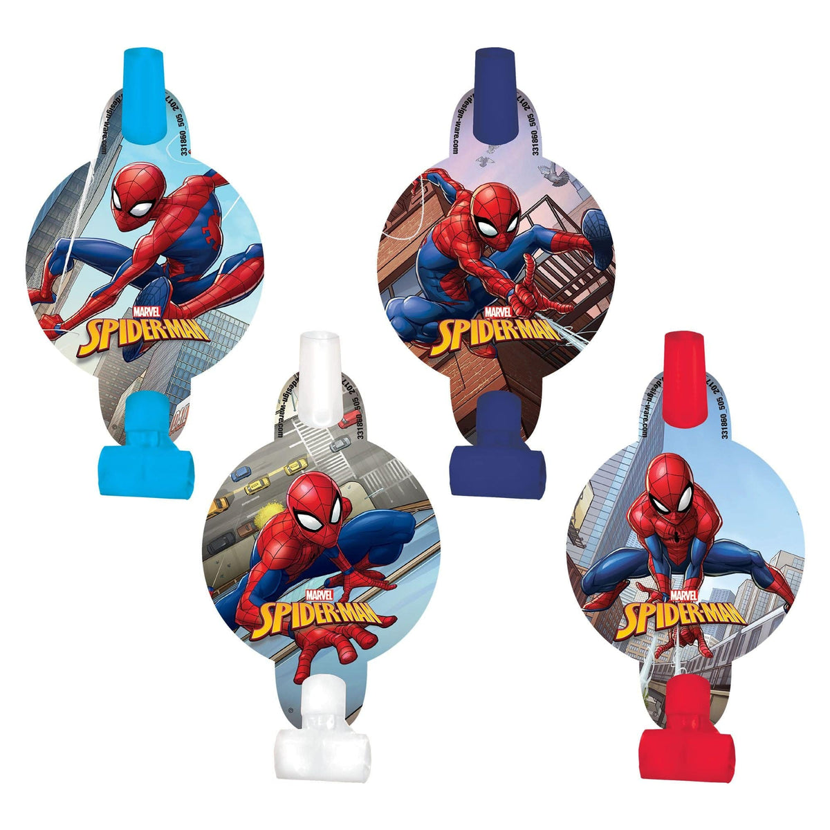 Amscan BIRTHDAY: JUVENILE Spider-Man™ Webbed Wonder Blowouts