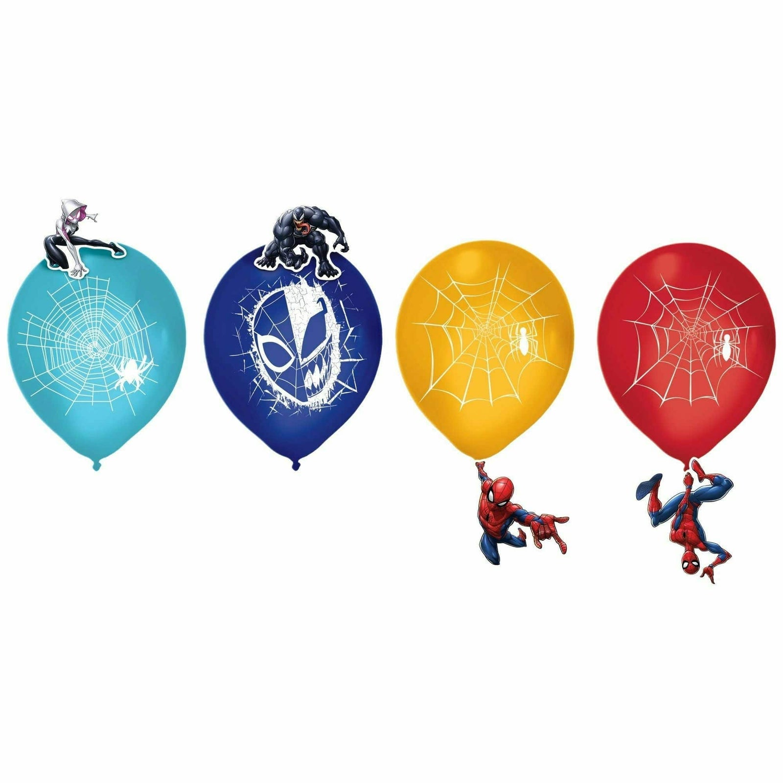 Amscan BIRTHDAY: JUVENILE Spider-Man™ Webbed Wonder Latex Balloon Decorating Kit