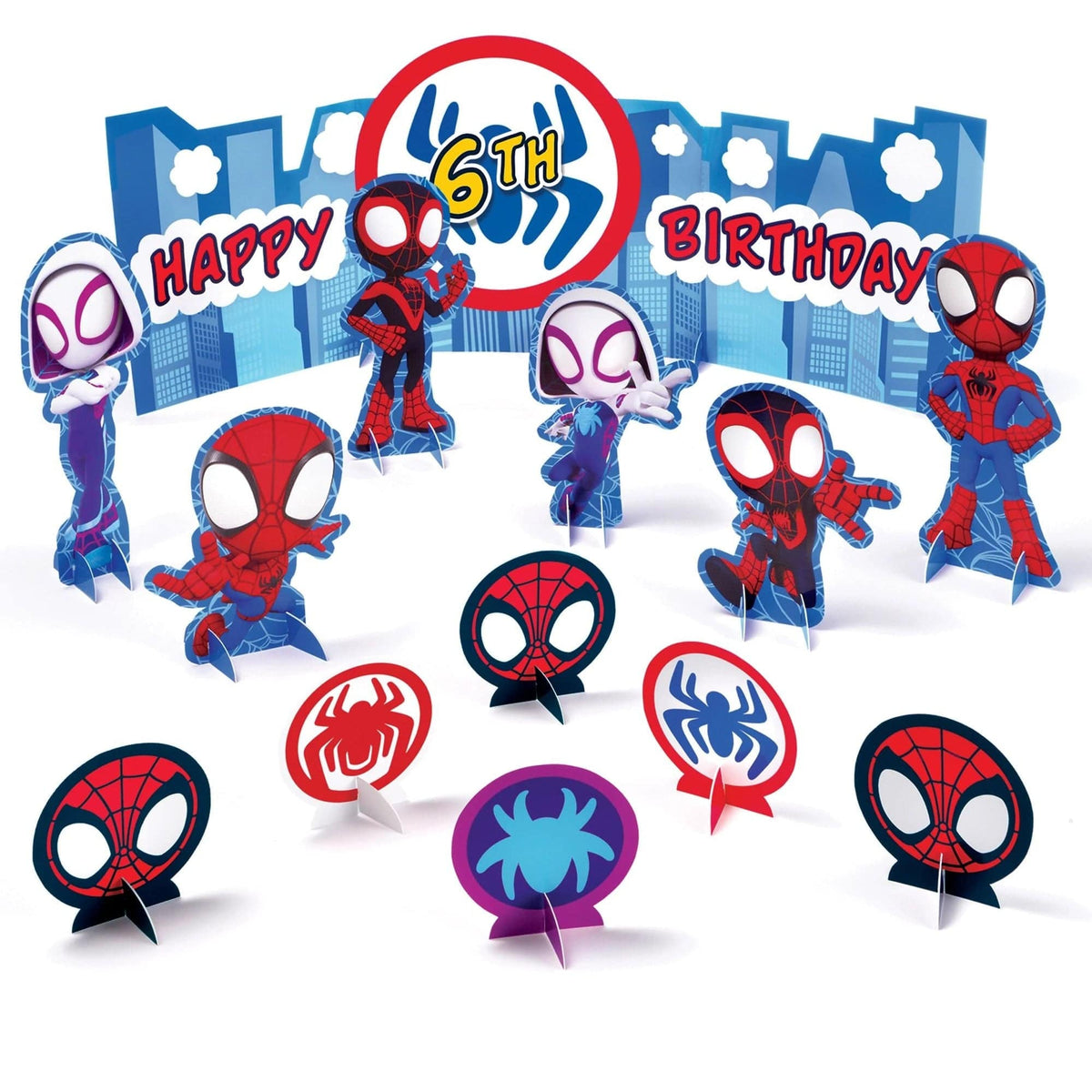 Amscan BIRTHDAY: JUVENILE Spidey &amp; His Amazing Friends Table Decorating Kit