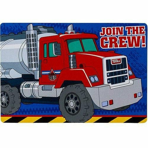 Amscan BIRTHDAY: JUVENILE Tonka Truck Invitations 8ct