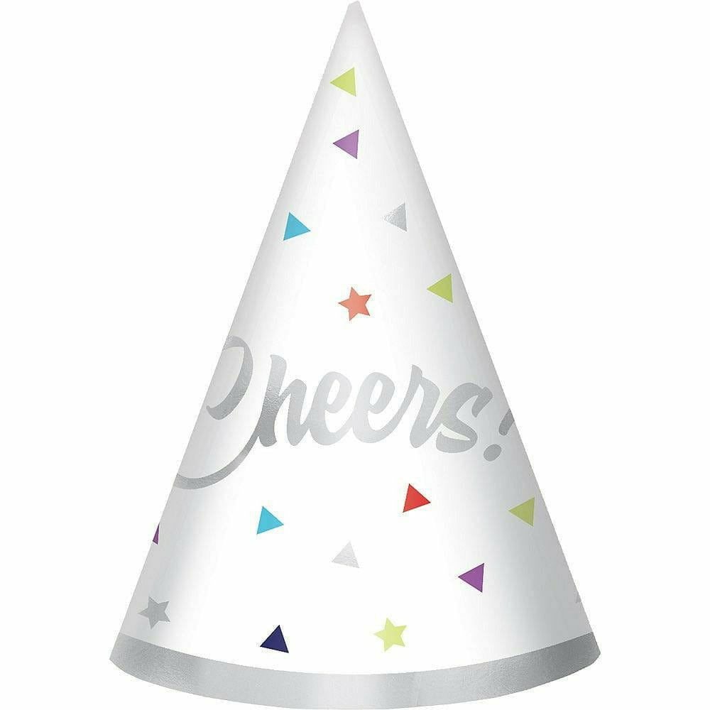 Amscan BIRTHDAY Mini Here&#39;s to Your Birthday Party Hats 12ct