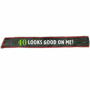 Amscan BIRTHDAY: OVER THE HILL 40TH BDAY SASH