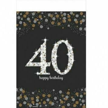 Amscan BIRTHDAY: OVER THE HILL Tablecover 40 Bday