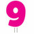 Amscan BIRTHDAY Pink Number 9 Yard Sign