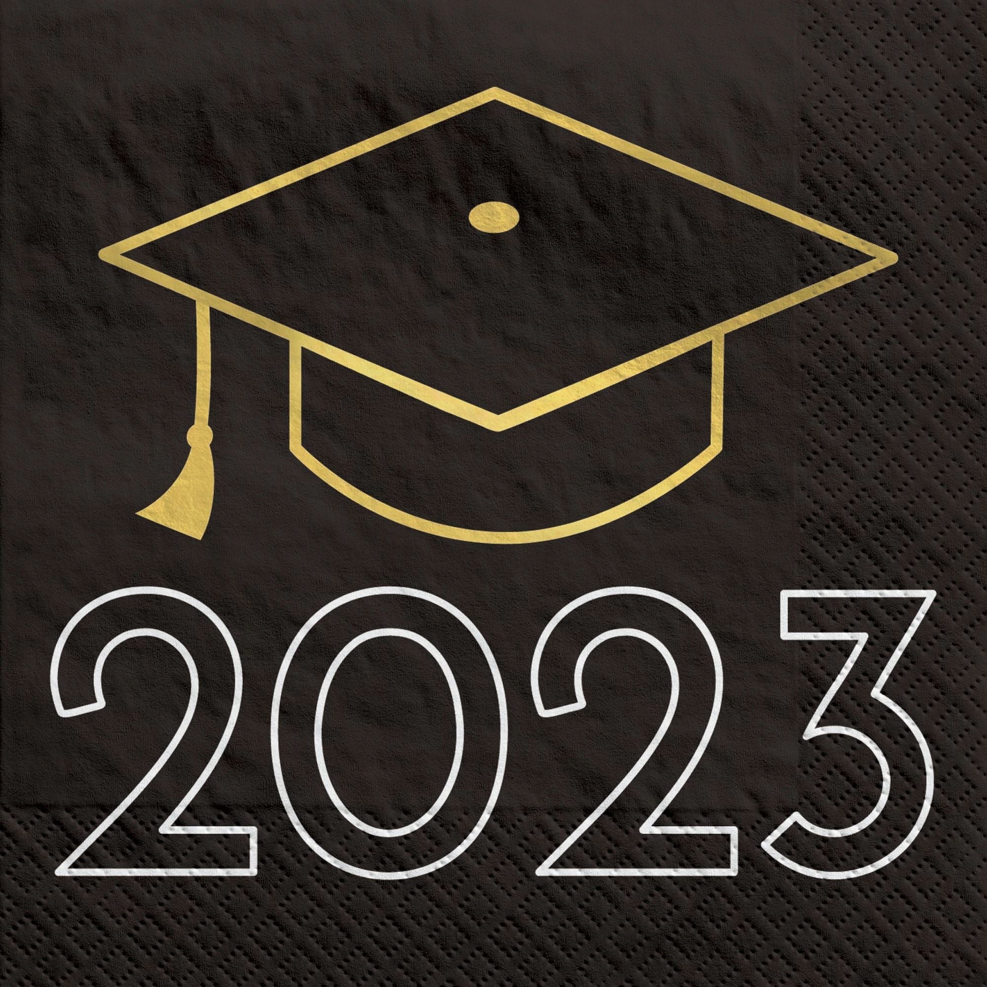 Amscan Celebrate The Grad 2023 Beverage Napkins