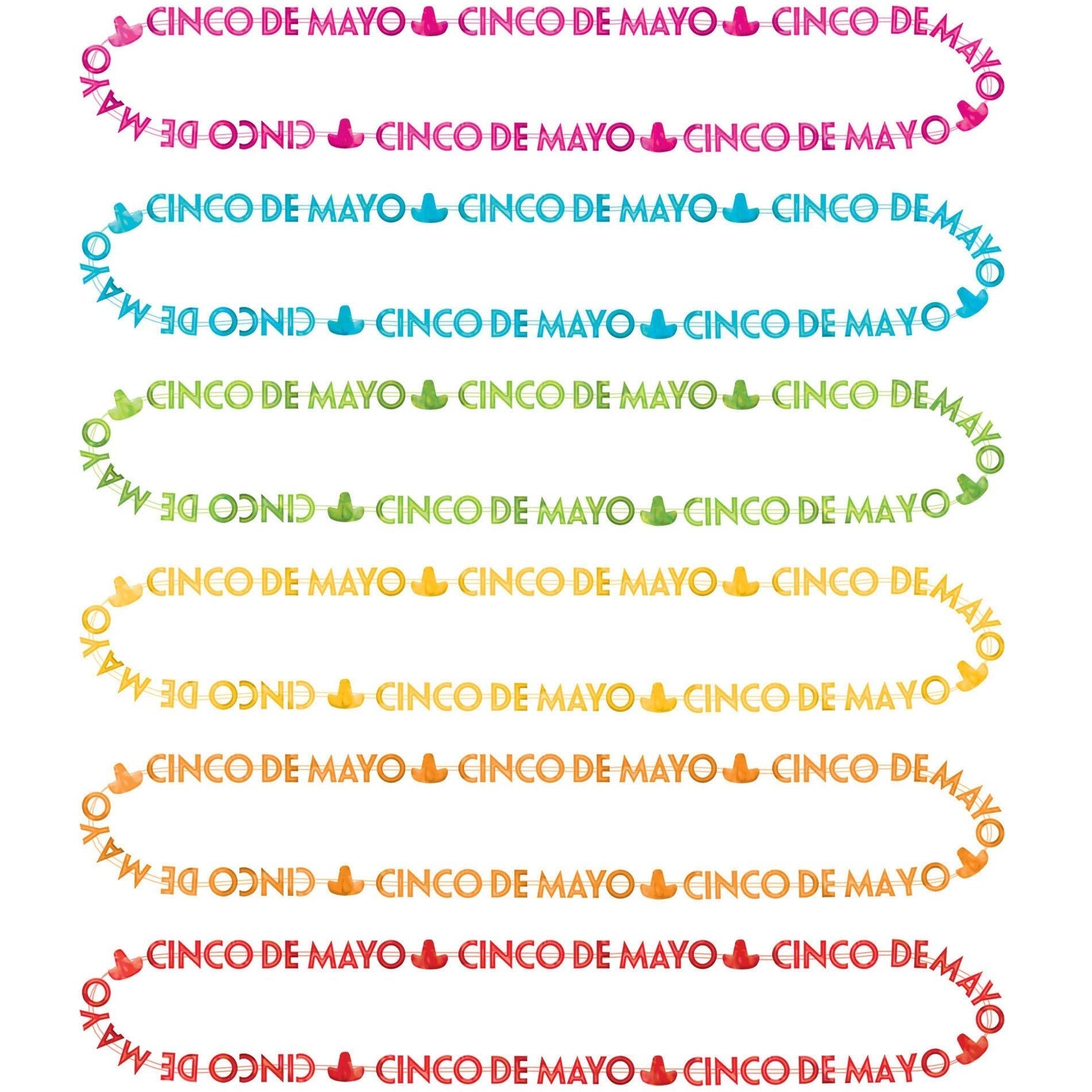 Amscan Cinco De Mayo Word Beads