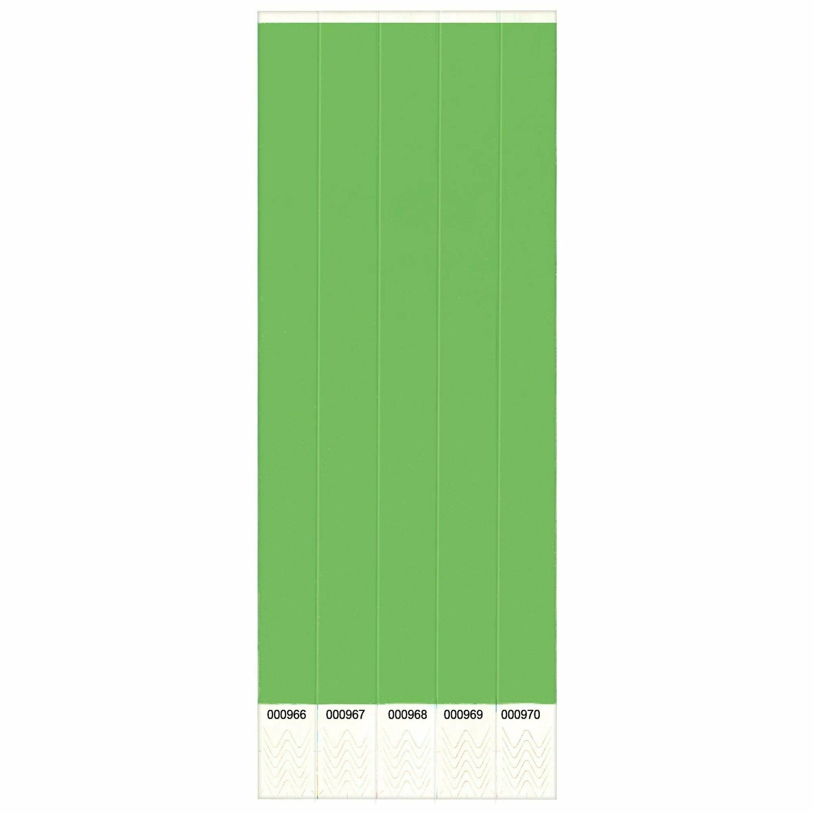 Amscan CONCESSIONS 500ct Solid Green Wristbands