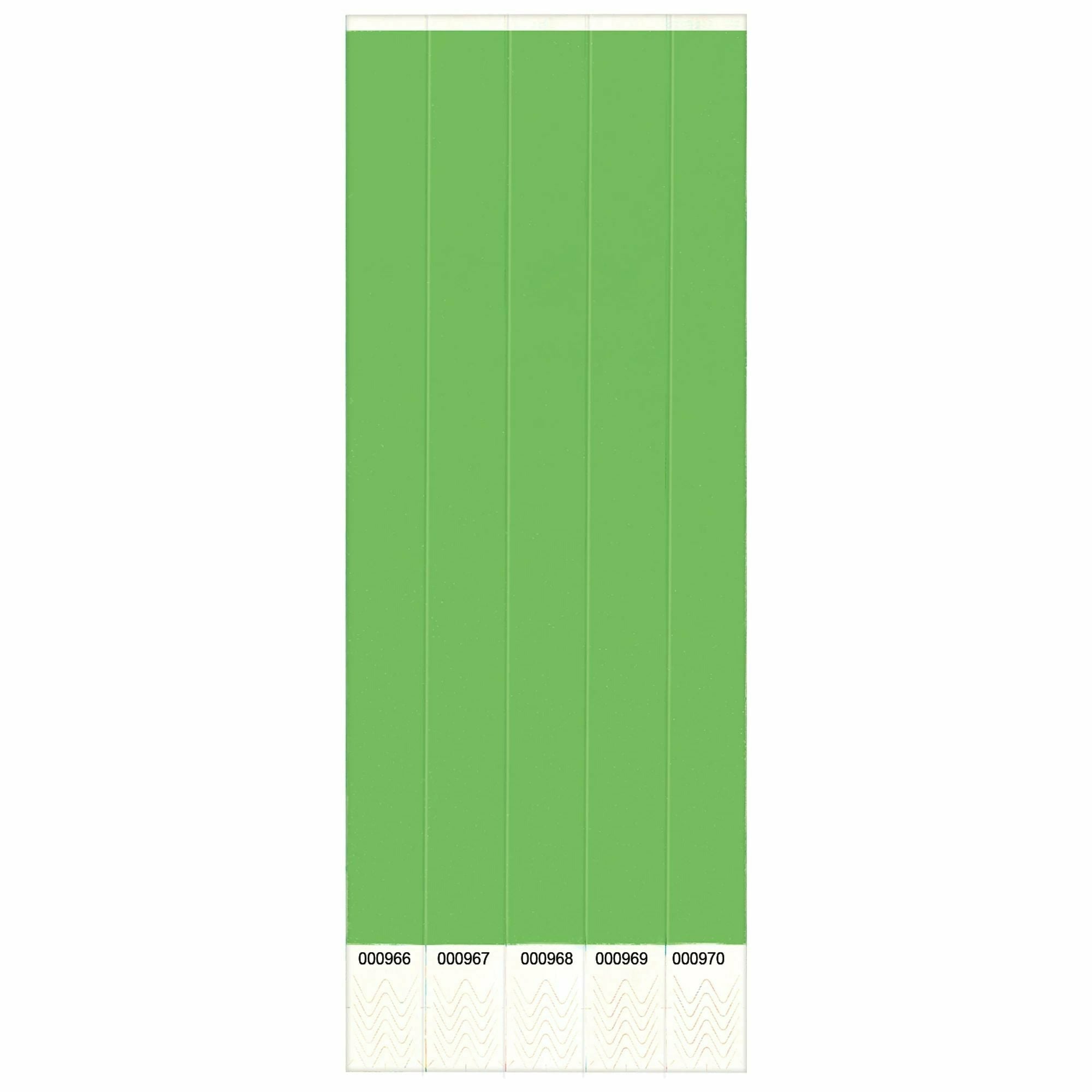 Amscan CONCESSIONS 500ct Solid Green Wristbands