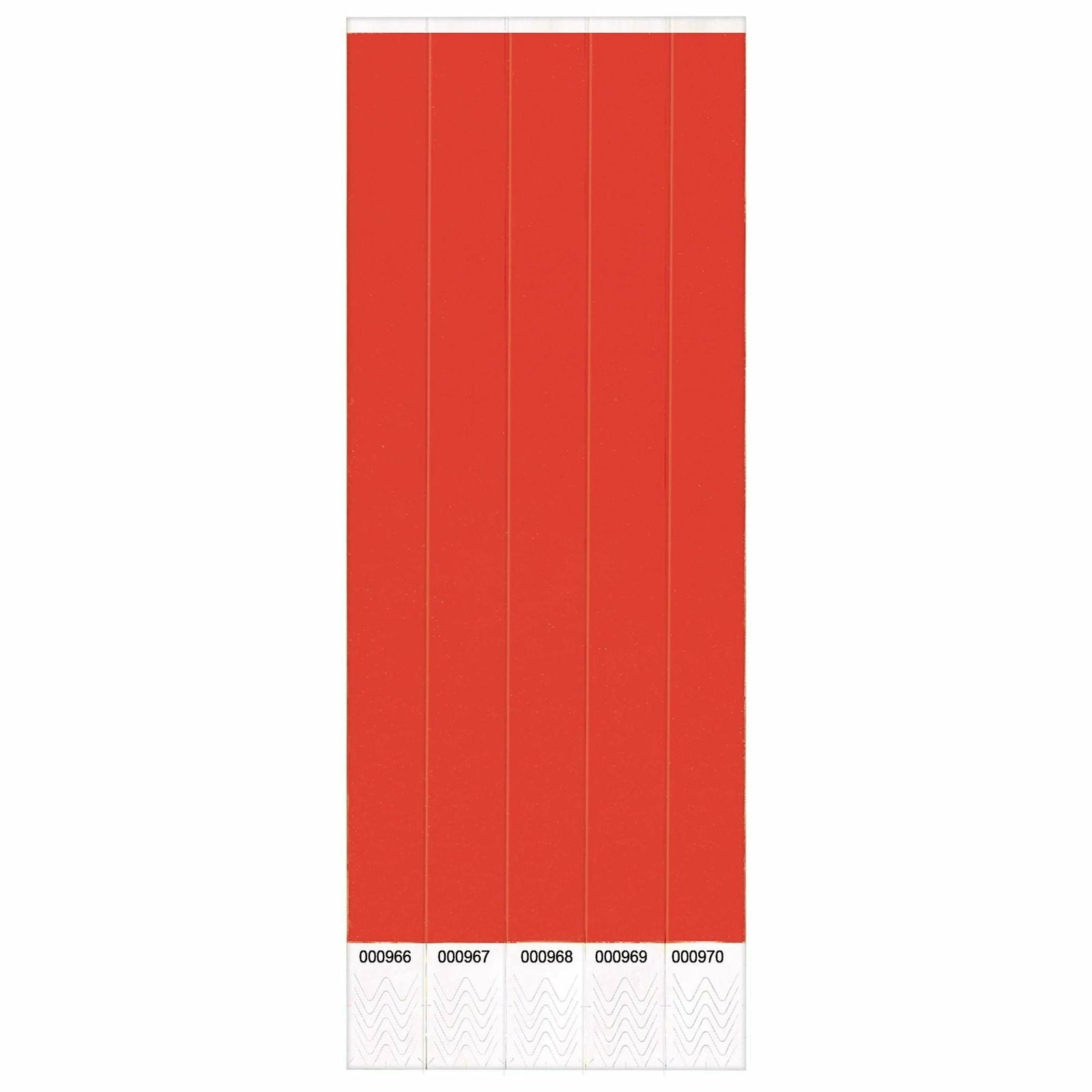 Amscan CONCESSIONS 500ct Solid Red Wristbands