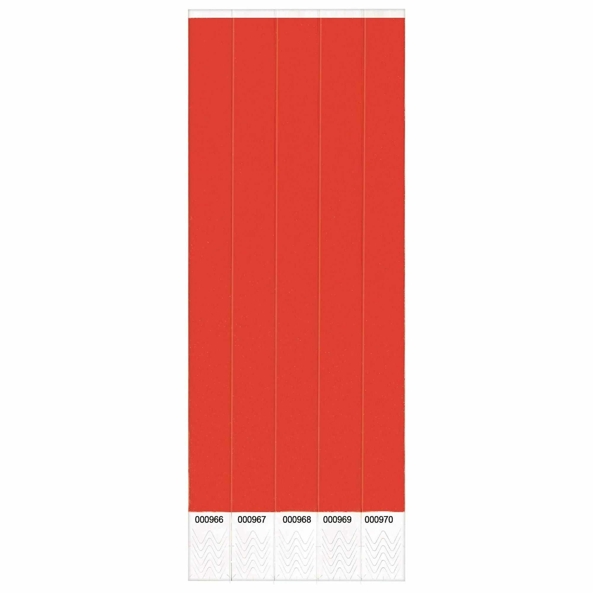 Amscan CONCESSIONS 500ct Solid Red Wristbands