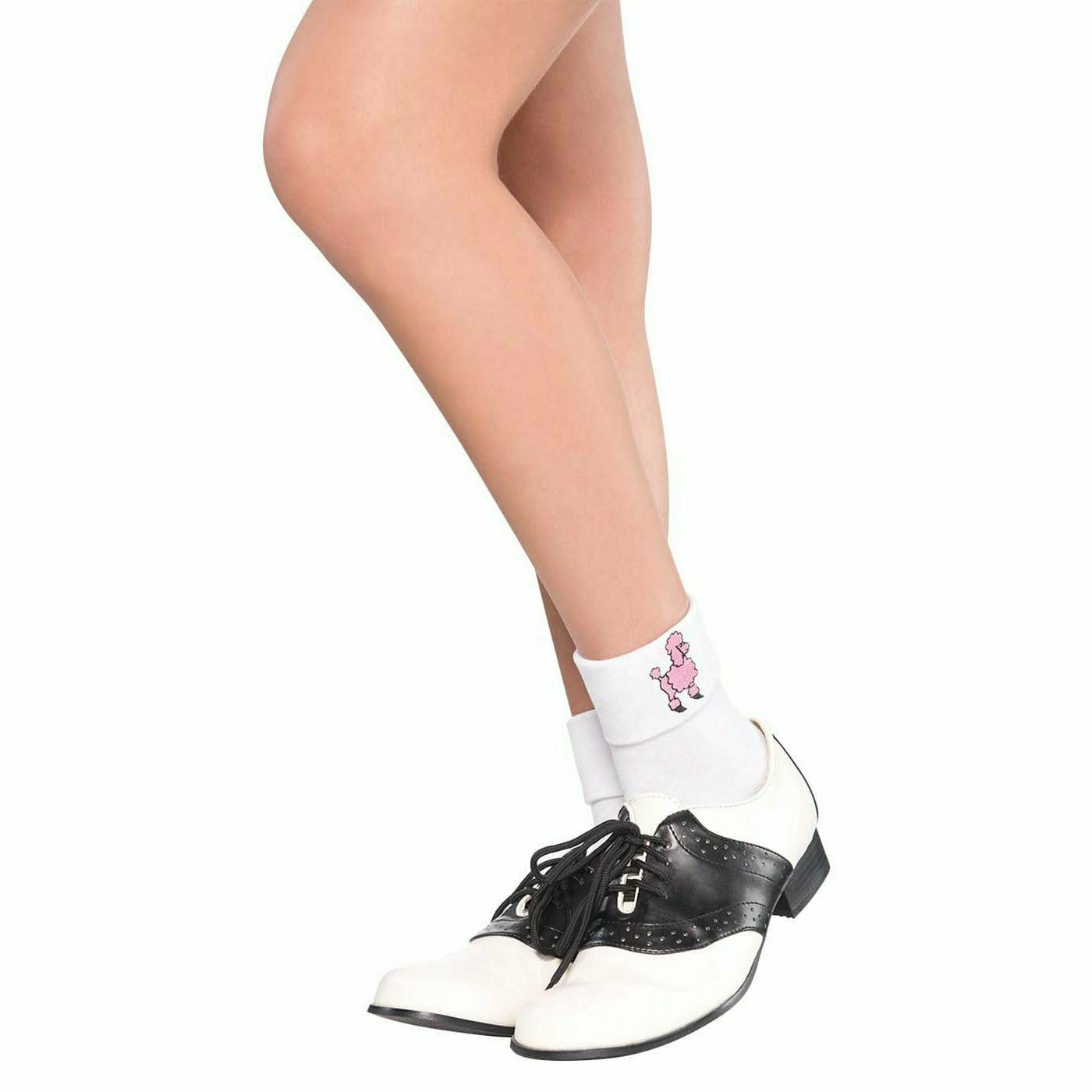 Amscan COSTUMES: ACCESSORIES Adult 50'S Sock Hop Socks