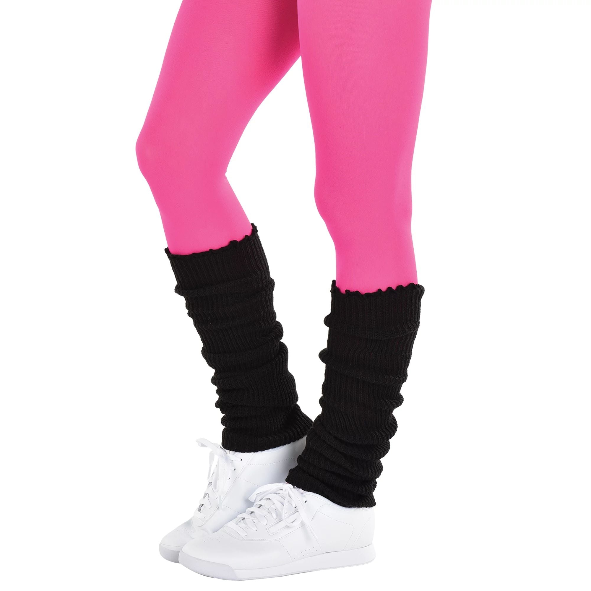 Amscan COSTUMES: ACCESSORIES Black Leg Warmers - Adult