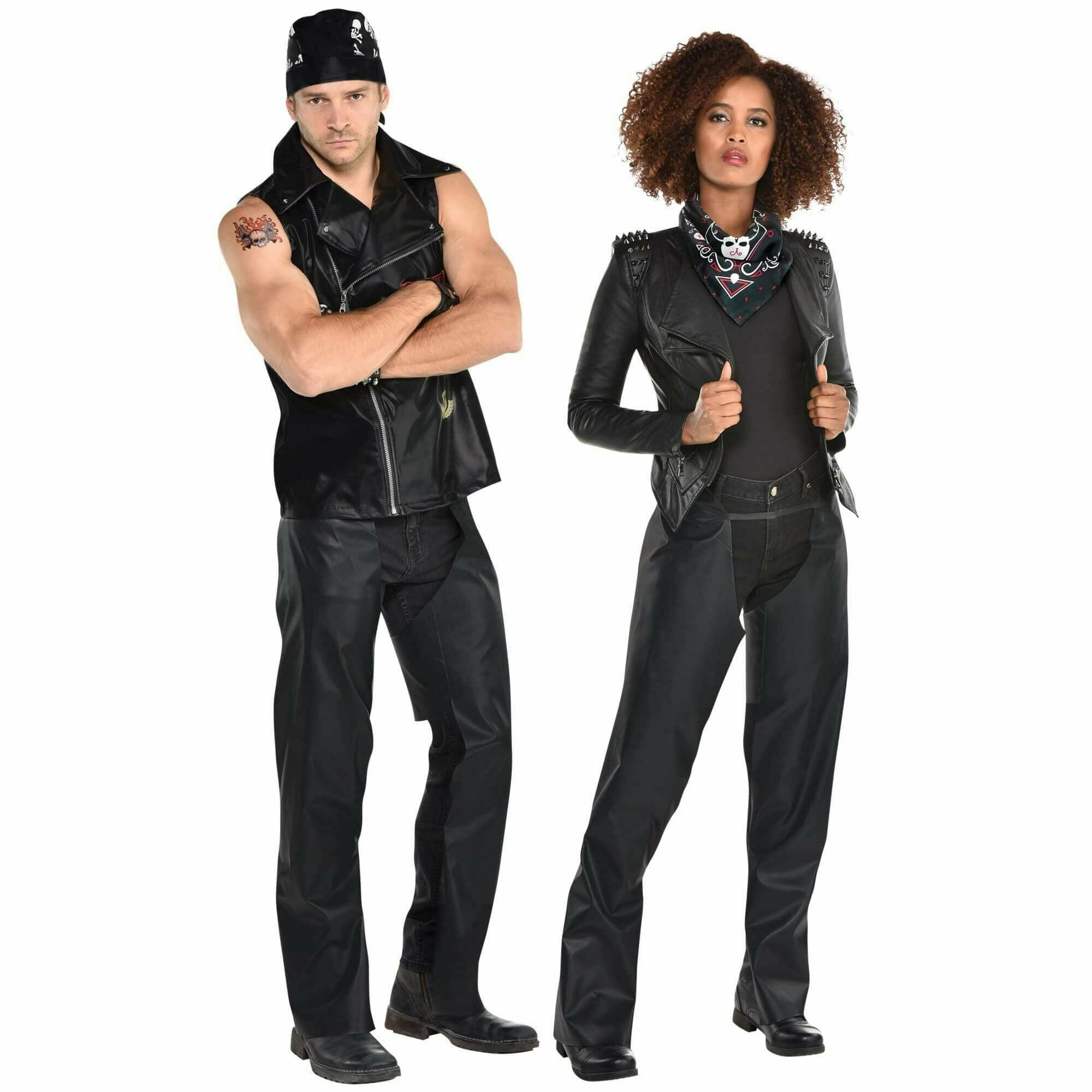 Amscan COSTUMES: ACCESSORIES Chaps - Black