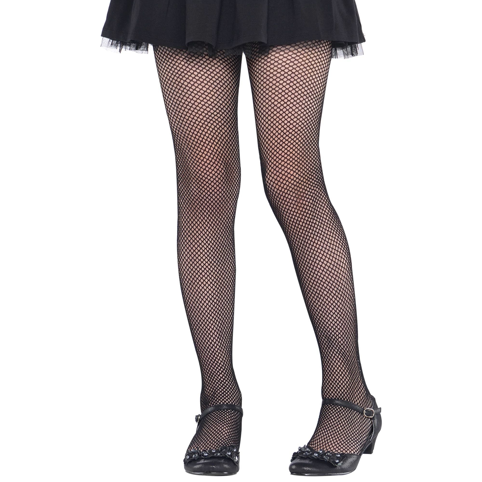 Amscan COSTUMES: ACCESSORIES Child Small/Medium Child's Black Fishnet Tights