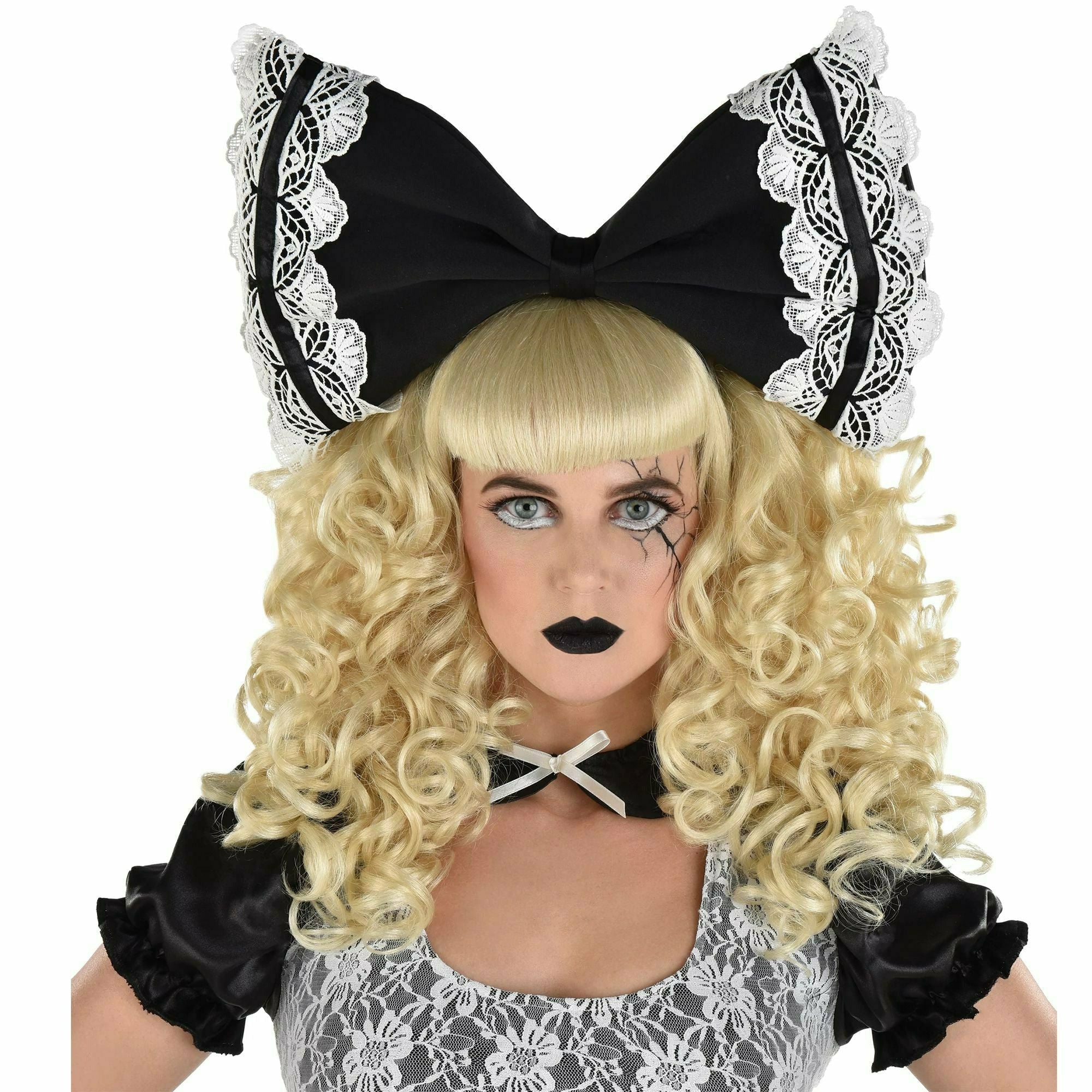 Amscan COSTUMES: ACCESSORIES Dark Creepy Doll Headband