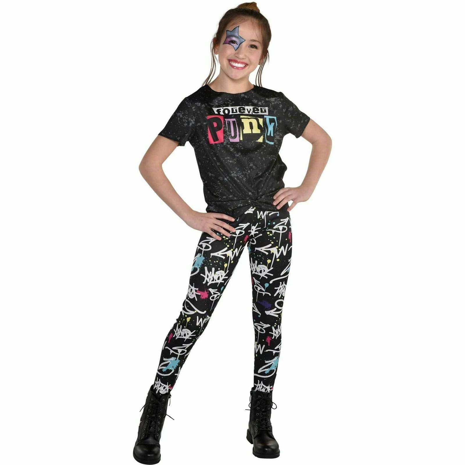 Amscan COSTUMES: ACCESSORIES Punk Tee - Child Standard